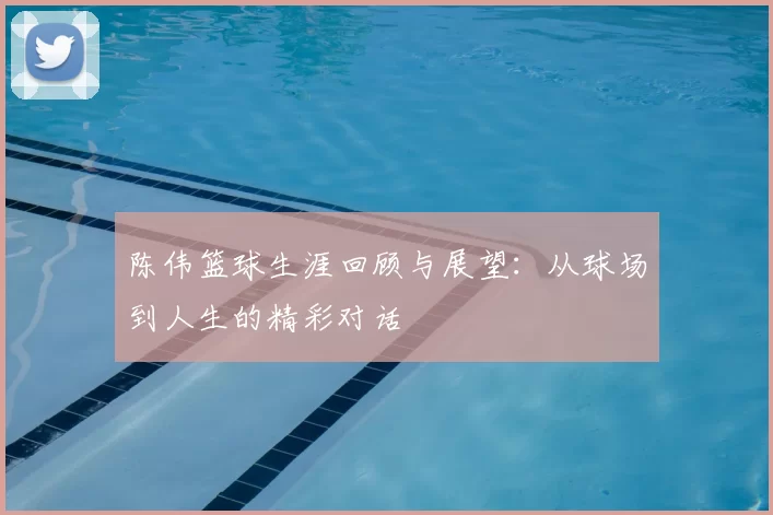 陈伟篮球生涯回顾与展望:从球场到人生的精彩对话