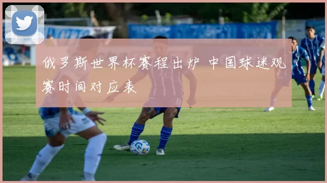 俄罗斯世界杯赛程出炉 中国球迷观赛时间对应表
